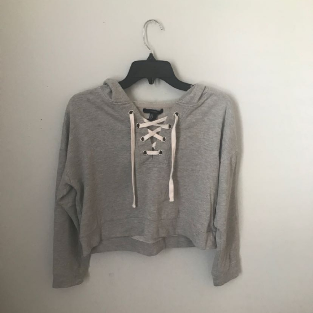 Forever 21 cropped hoodie